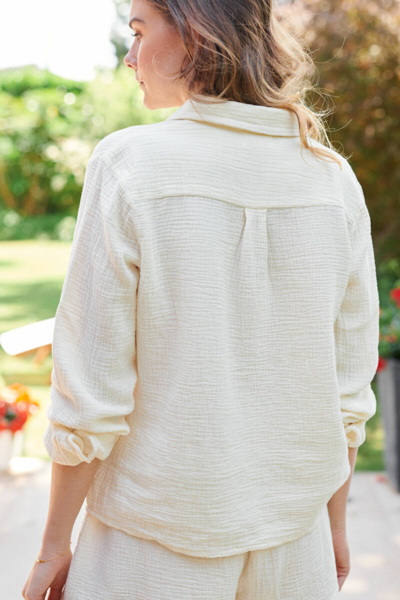 chemise-femme-gaze-coton-ecru