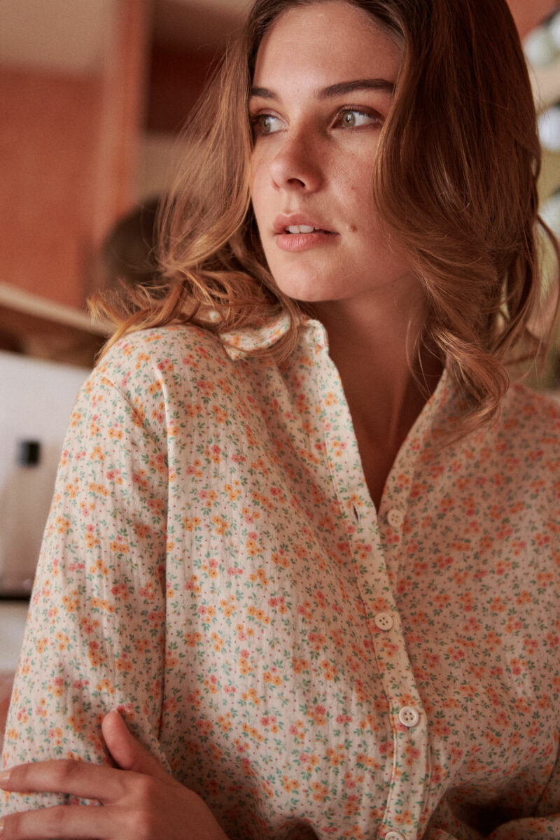 chemise-pyjama-gaze-coton-bio-fleur