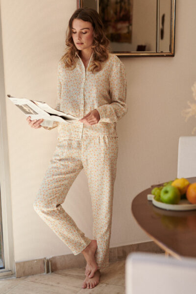 ensemble-pyjama-gaze-coton-bio-fleur-femme